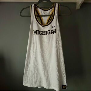 Nike Michigan white tank top